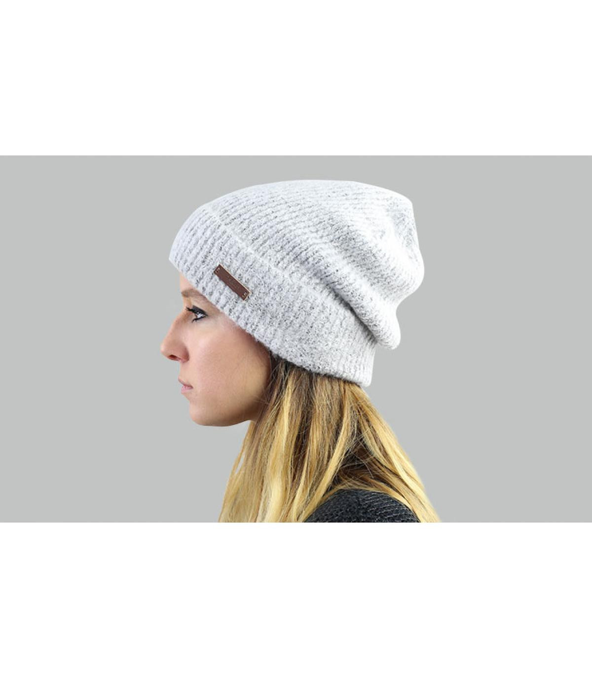 cap battuta d'arresto grigio Lennon Beanie heather grey cap battuta d'arresto grigio Lennon Beanie heather grey